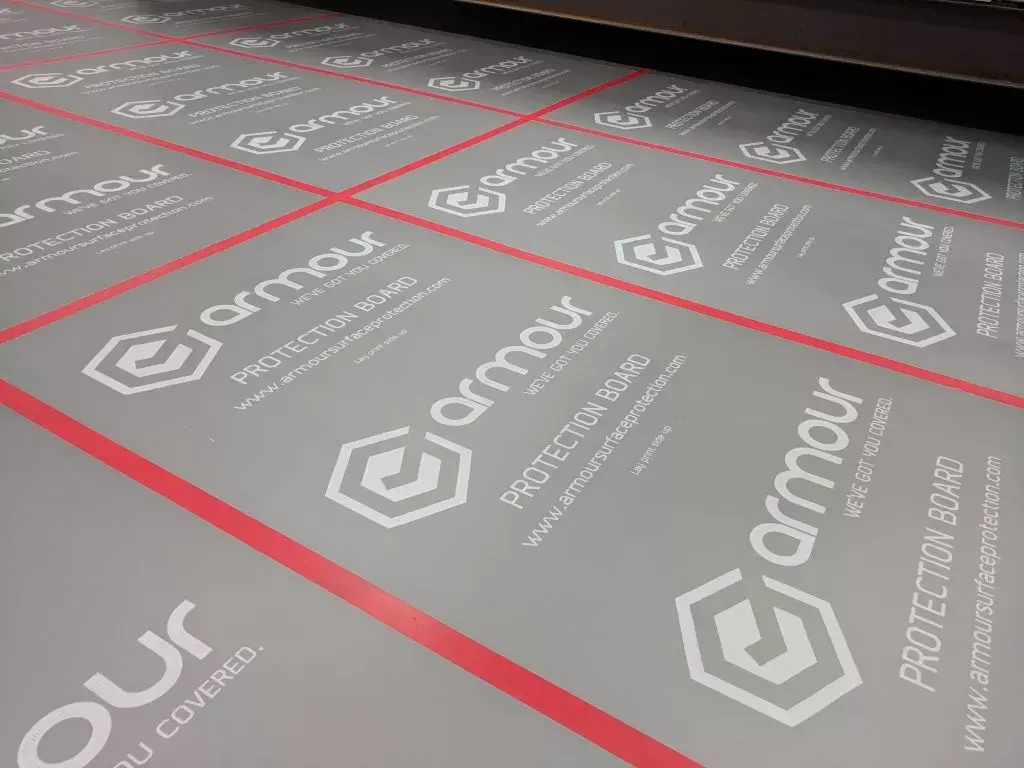 Image of Armour Protection Board - Grey for Axiom jobsite protection board blog for Canada/ North America construction professionals