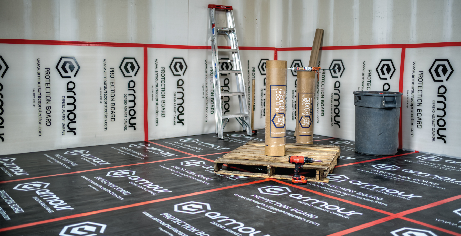 Image of organized project for clean and tidy jobsite blog by Axiom, supplier to Canada/ North America construction professionals