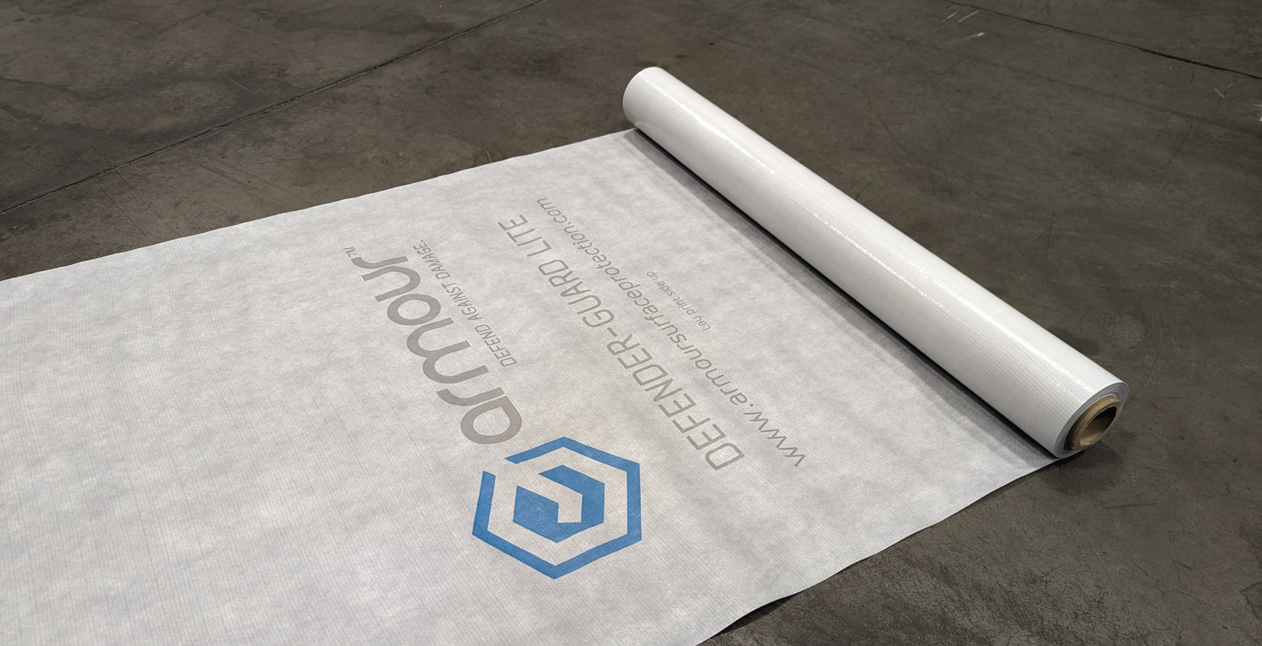 Image of Armour Defender-Guard Lite for jobsite floor protection blog by Axiom, supplier to Canada/ North America construction professionals