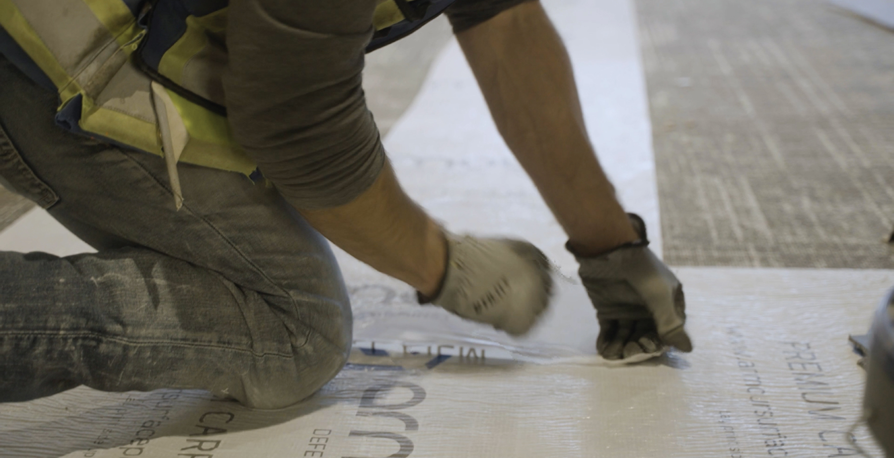Image of Armour Brand Carpet Film for protection film blog by Axiom, supplier to Canada/ North America construction professionals