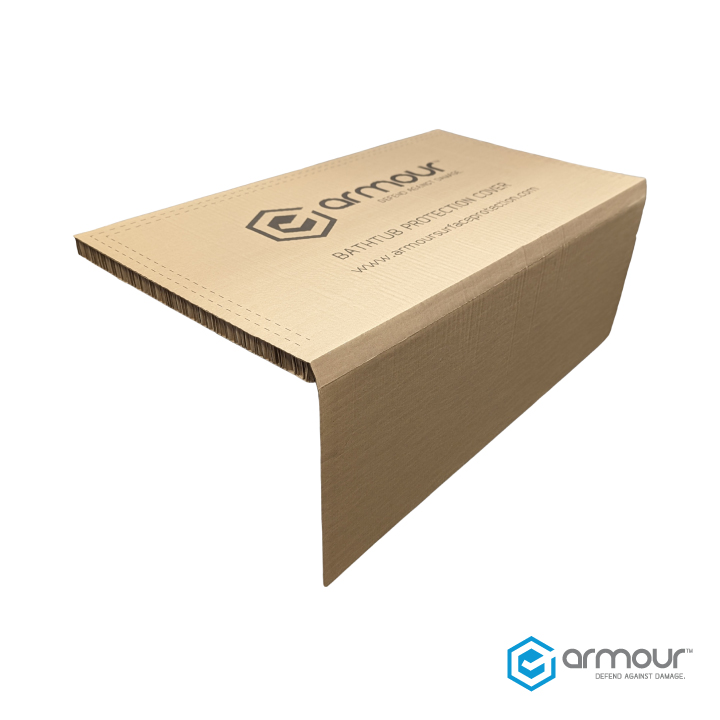 Stop bathtub damage! Armour's cover safeguards tubs in construction. Easy install, durable, eco-friendly. Shop Canada's best!