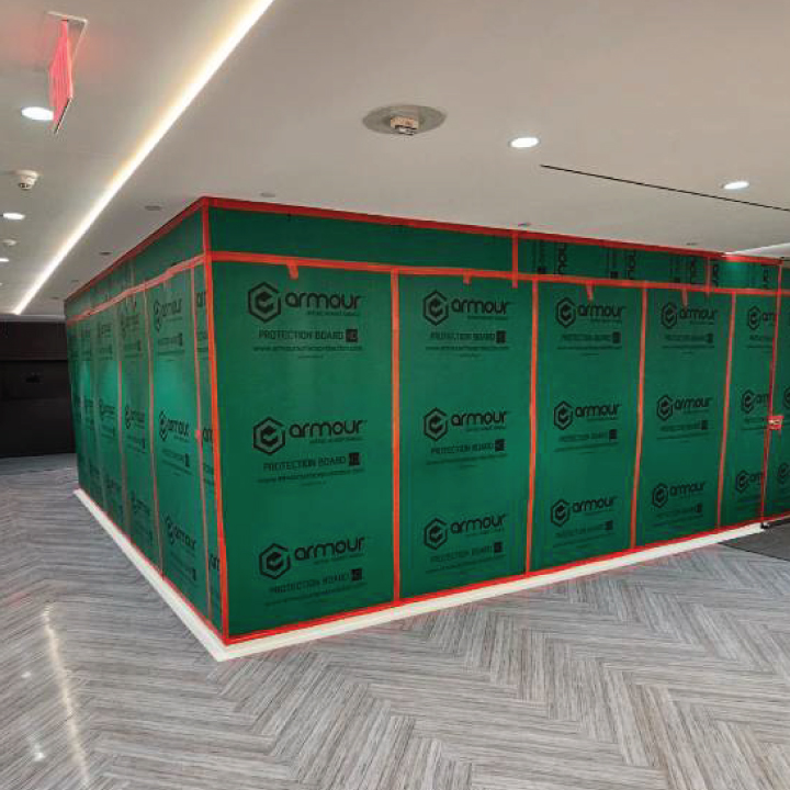 Armour Protection Board - Green HD Wall Protection