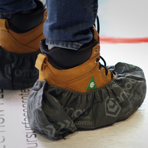 Armour Premium Boot Cover - In Use
