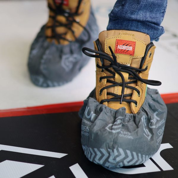 Armour Premium Boot Cover - In Use