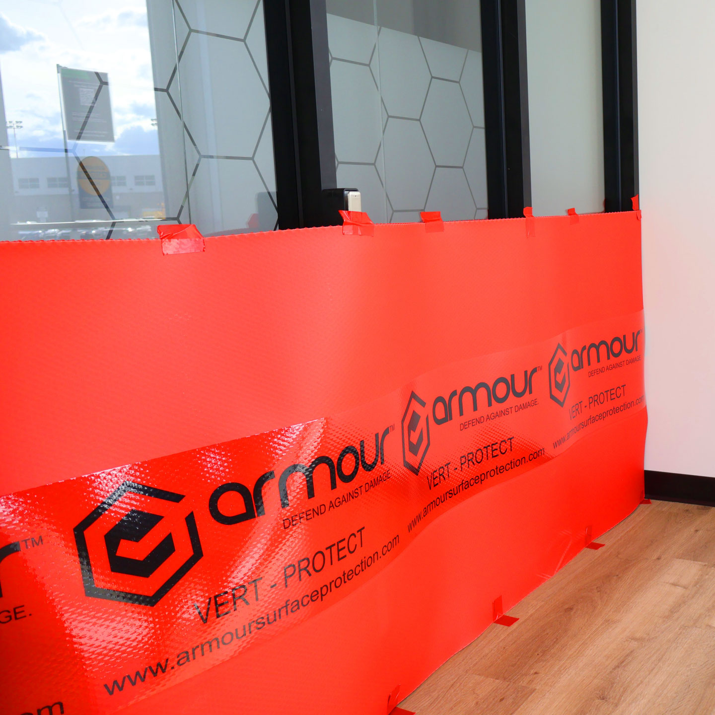Armour Vert-Protect In-Use  - Wall Protection
