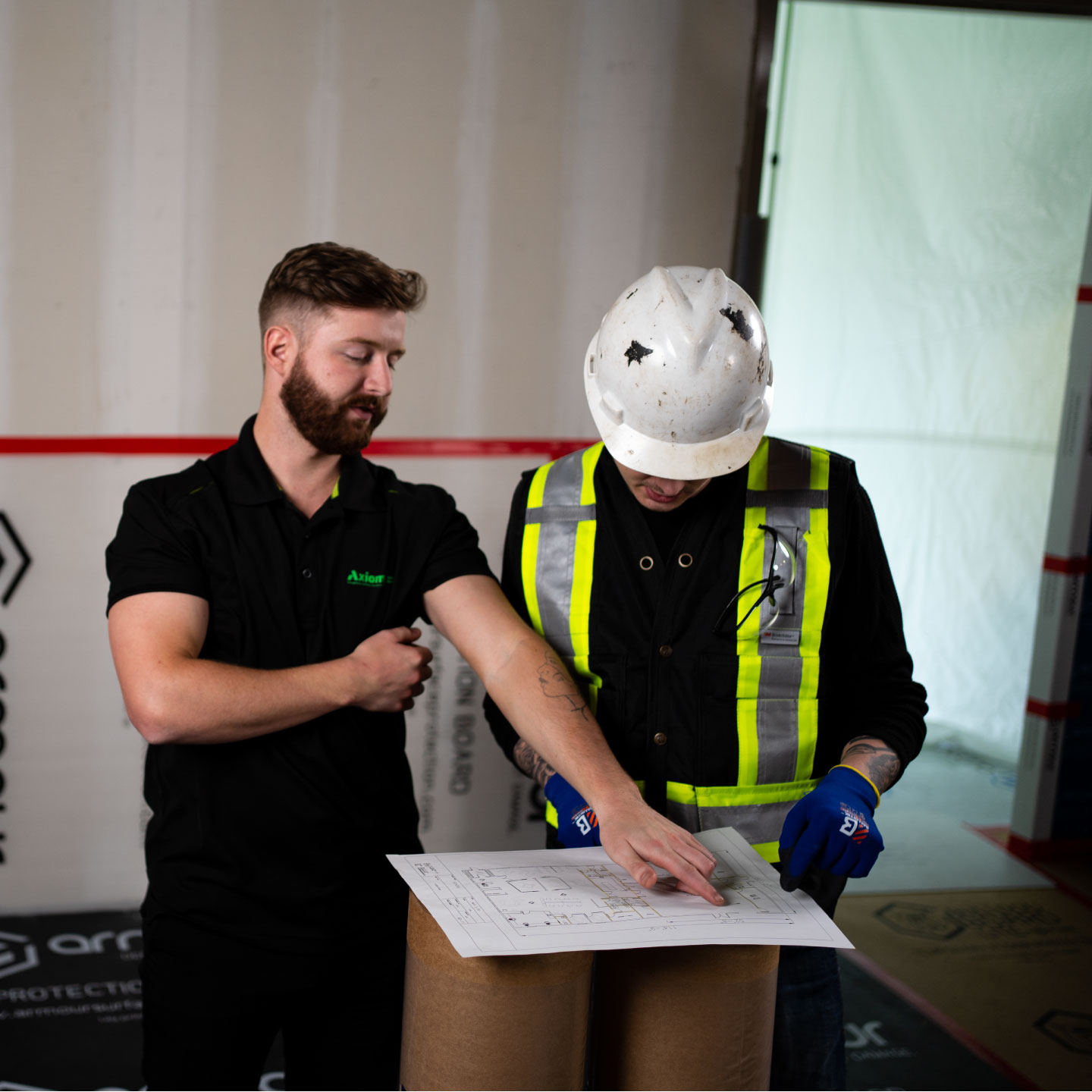 Axiom Temporary Surface Protection