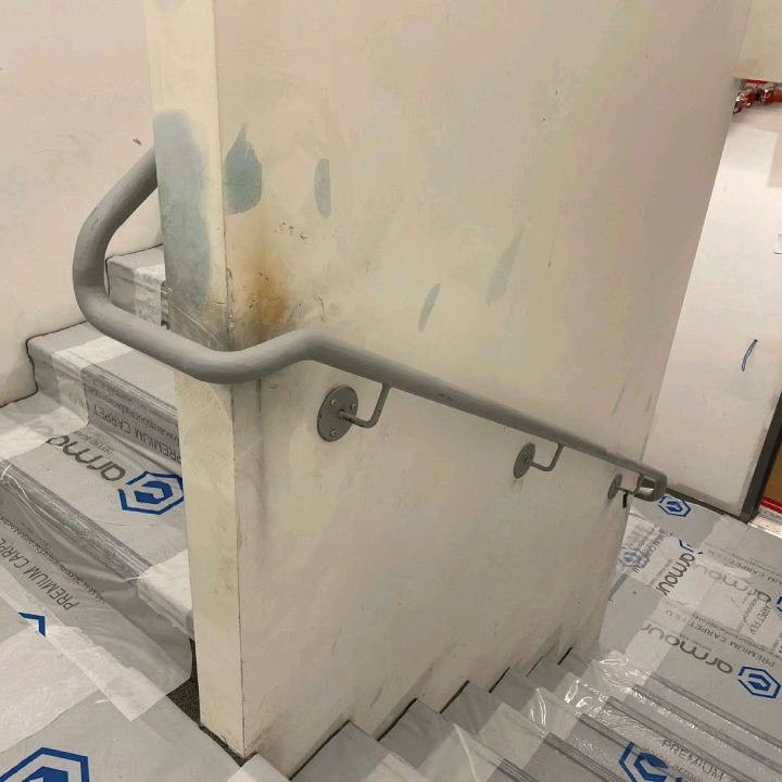 Armour Premium Carpet Film - in use on stairs
