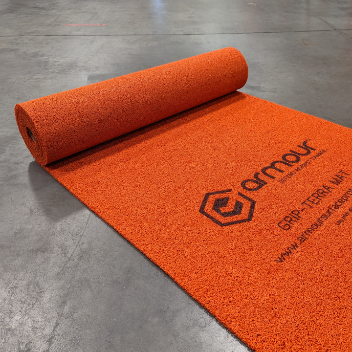 Defend and Deliver: Optimizing Construction Projects with Temporary Surface Protection - Armour Grip-Terra Mat