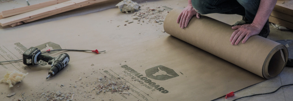 BuffaloBoard in use on construction project