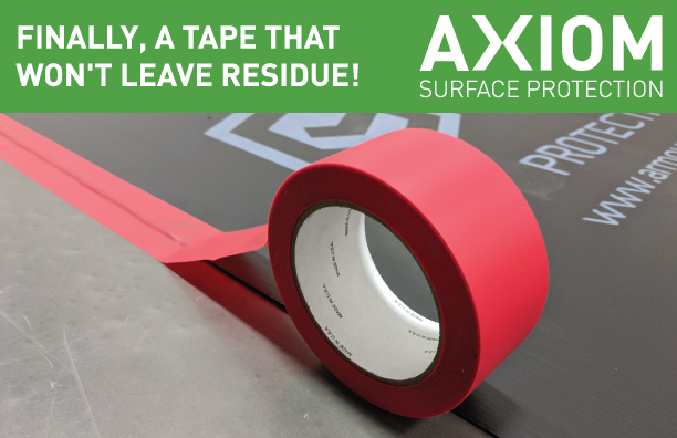 FINALLY, A TAPE THAT WON'T LEAVE RESIDUE!