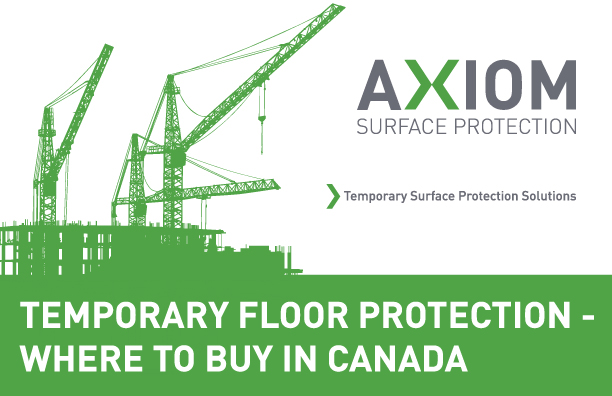 Where to buy Temporary Floor Protection in Canada