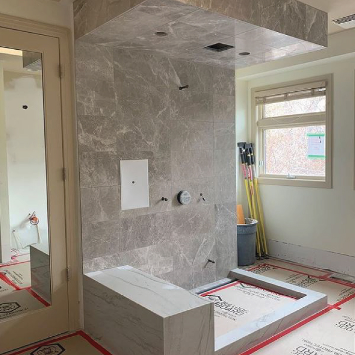 A Guide to Protecting Showers during Construction - Bulldog Board Floor Protection